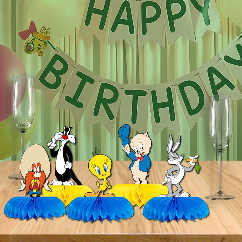 Centros de mesa Looney Tunes abeja para fiesta infantil - imagen 5