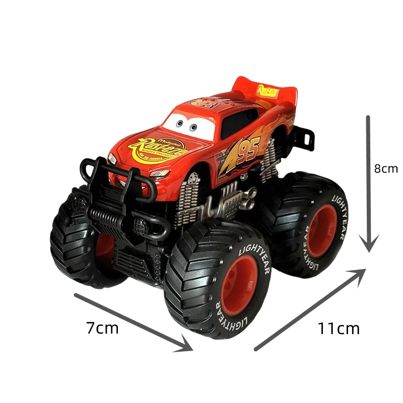 Disney Pixar Cars Lightning McQueen Black Storm Jackson Mater todoterreno vehículos de juguete regalo de cumpleaños para niños - imagen 3