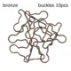 buckles bronze
