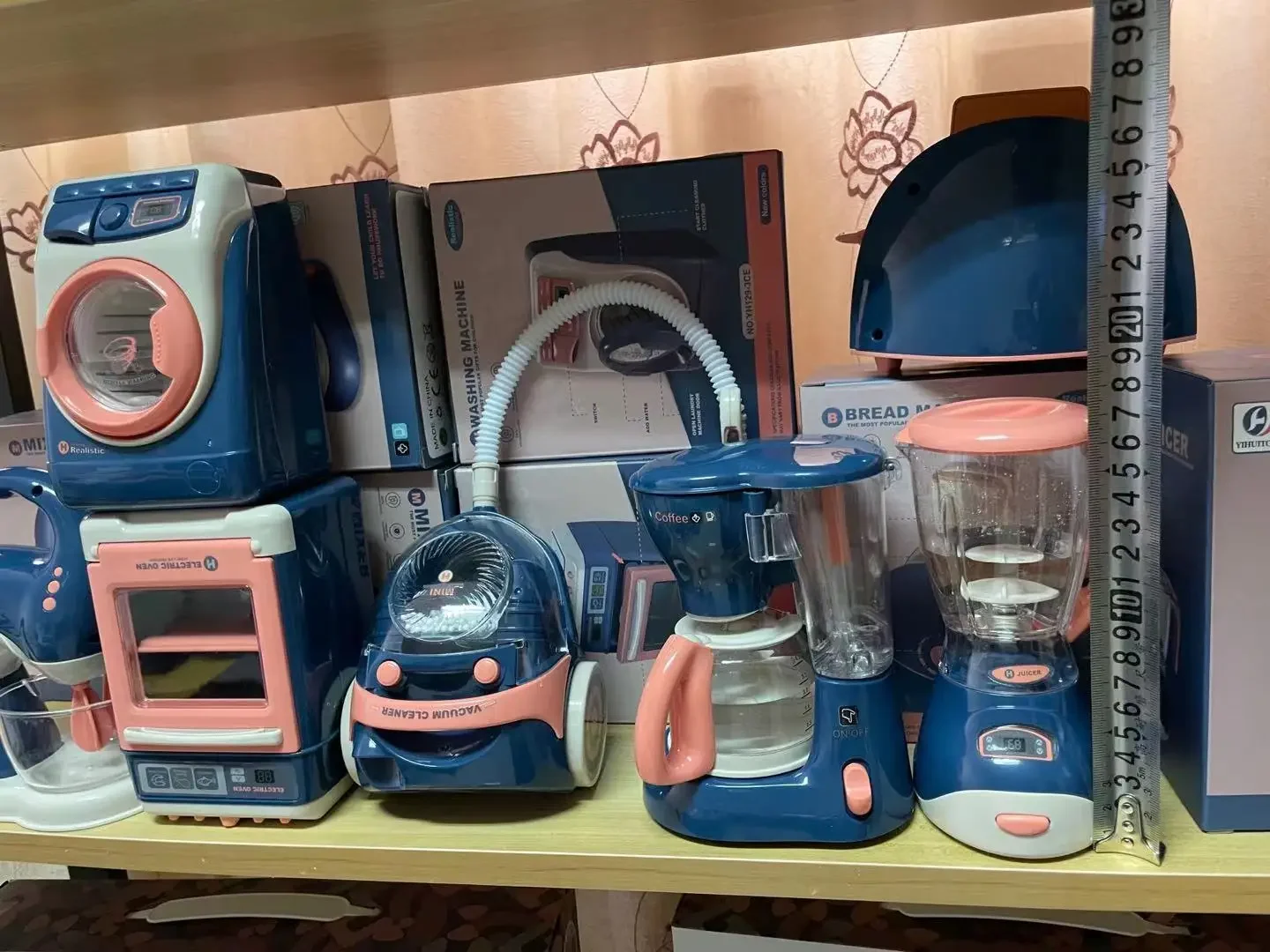 Mini cocina de juguete con luz y sonido