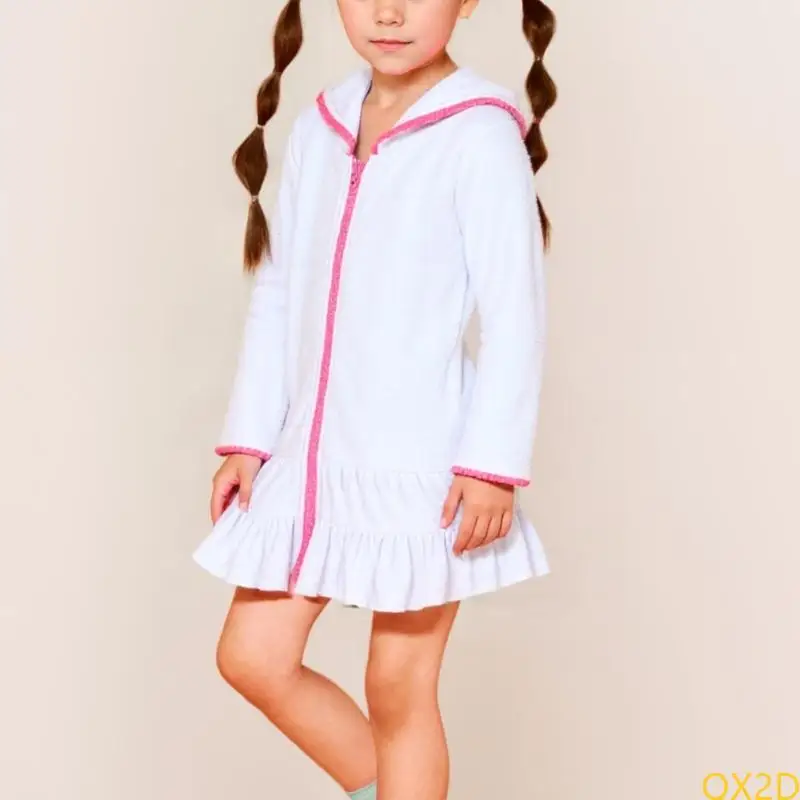 Vestido de baño manga larga cremallera para niña - imagen 5