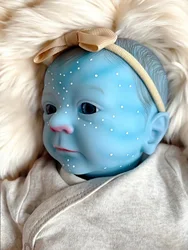 Muñeca reborn Felicia piel de vinilo suave