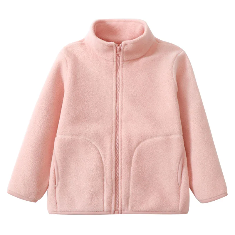 Ropa de otoño e invierno para niños y niñas, abrigo para bebé, ropa de Color sólido para niños, disfraz grueso a juego para padres e hijos - imagen 5