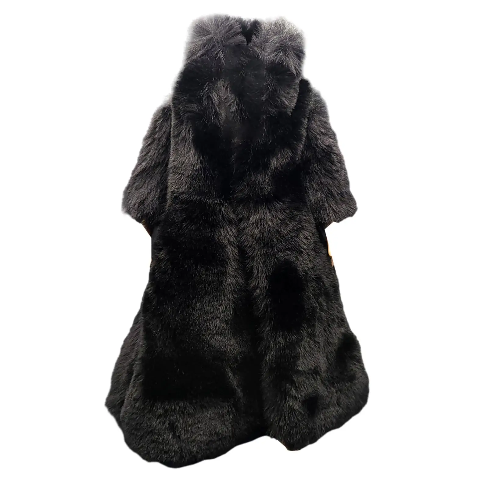 1/6 Scale Female Clothes Faux Fluffy Coat Winter Coat Overcoat Thicken Warm Outwear for 12'' Action Figure and BJD Doll Body