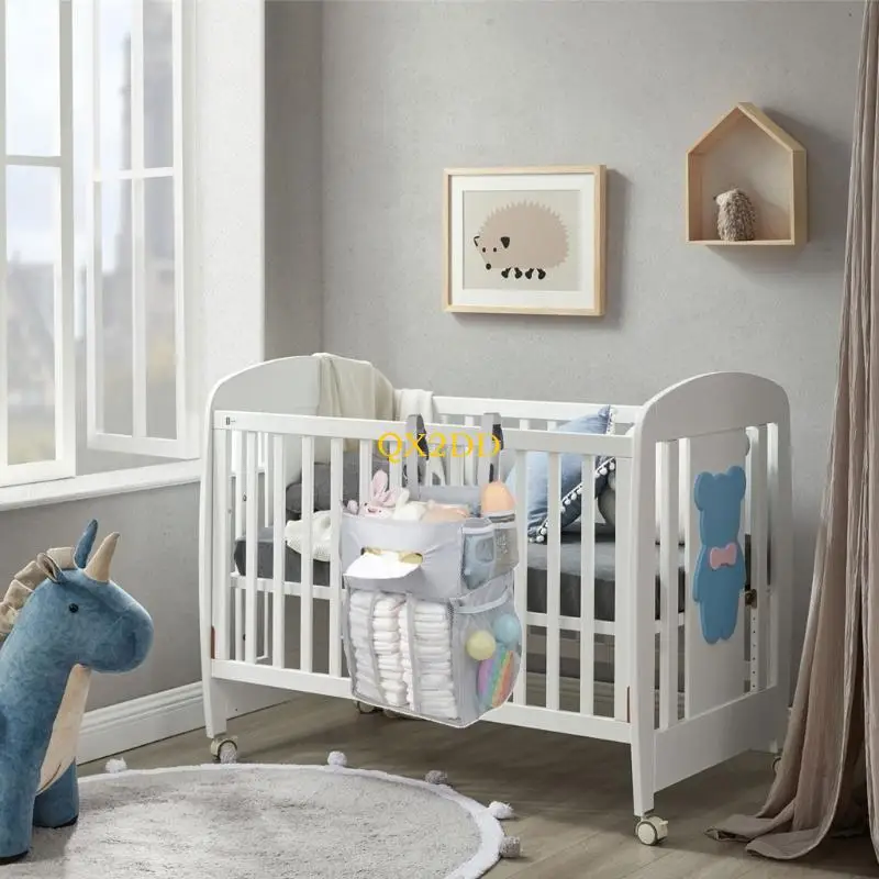 Bolsa pañales QX2D gran capacidad, bolsa pañales reutilizable, contenedor organizador multifunción - imagen 4