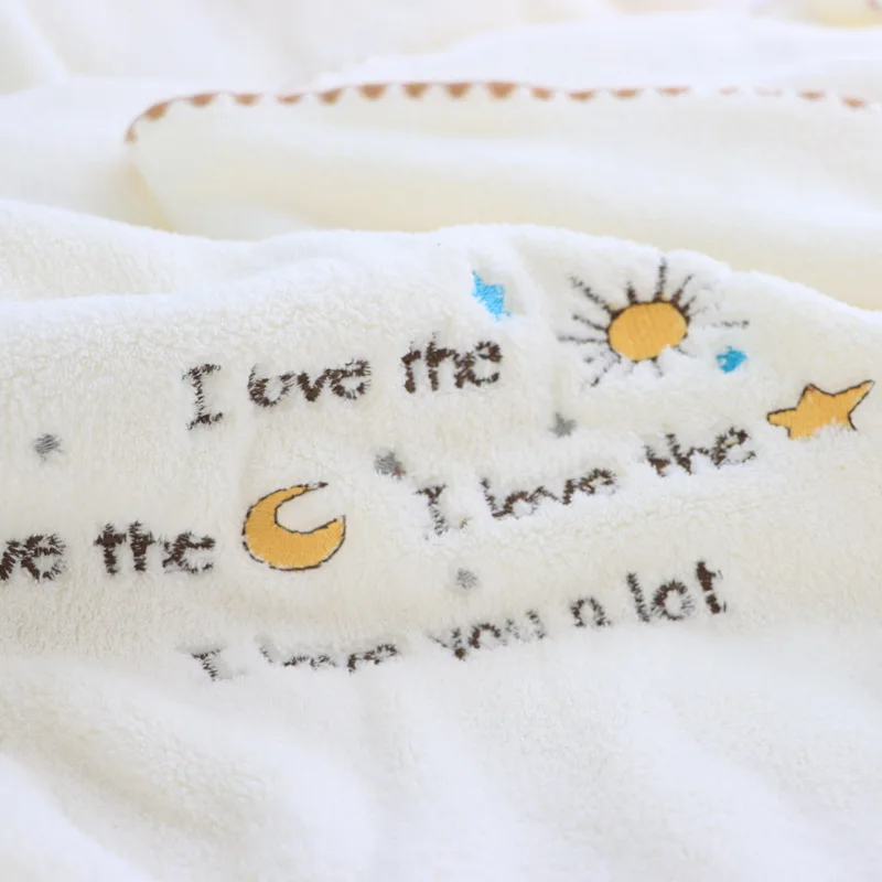 Manta para bebé recién nacido, juegos de cama con patrón de dibujos animados para bebés, envoltura cálida suave para niños y niñas - imagen 2