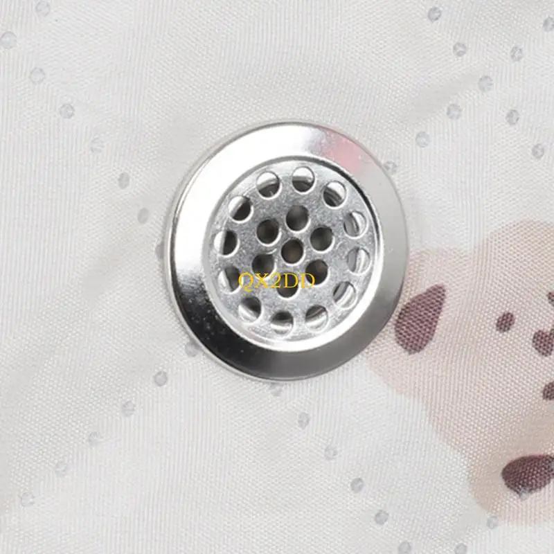 QX2D Popular cochecito seguro contra viento, aberturas malla superiores, fácil usar para circulación del aire - imagen 4