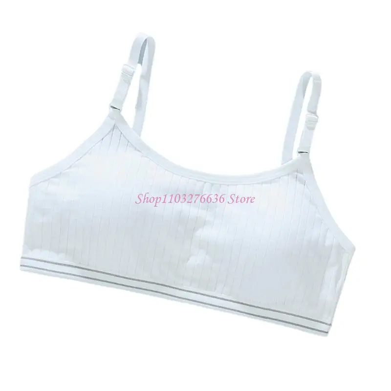 R6FD Camisola Juvenil sujetador sujetador Tubo con almohadilla cofres para niñas 6-12 años - imagen 3