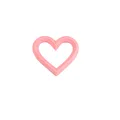 5pcs Candy pink