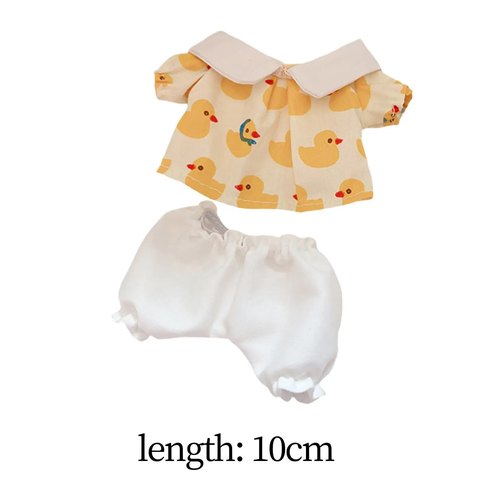 Plush Doll Top and Pants Fashion Imagination Educational DIY Hands on for Kids Birthday Gift Make Your Own Dolls for 6.69'' Doll