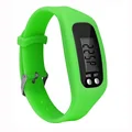 green pedometer