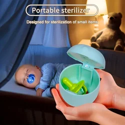 Esterilizador portátil con luz UV para chupete