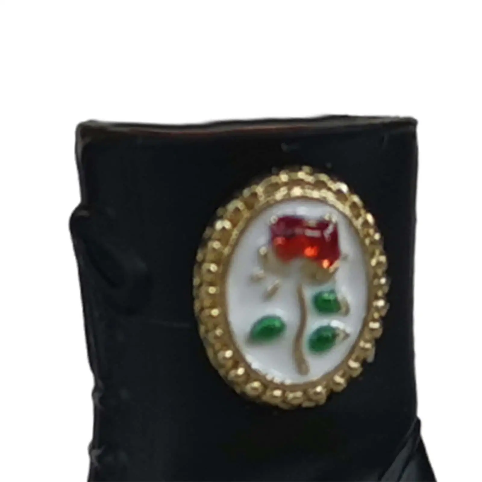 Miniature Boots for 1/6 Scale Dolls, High Heeled Shoes for 12 Inch Action Figures