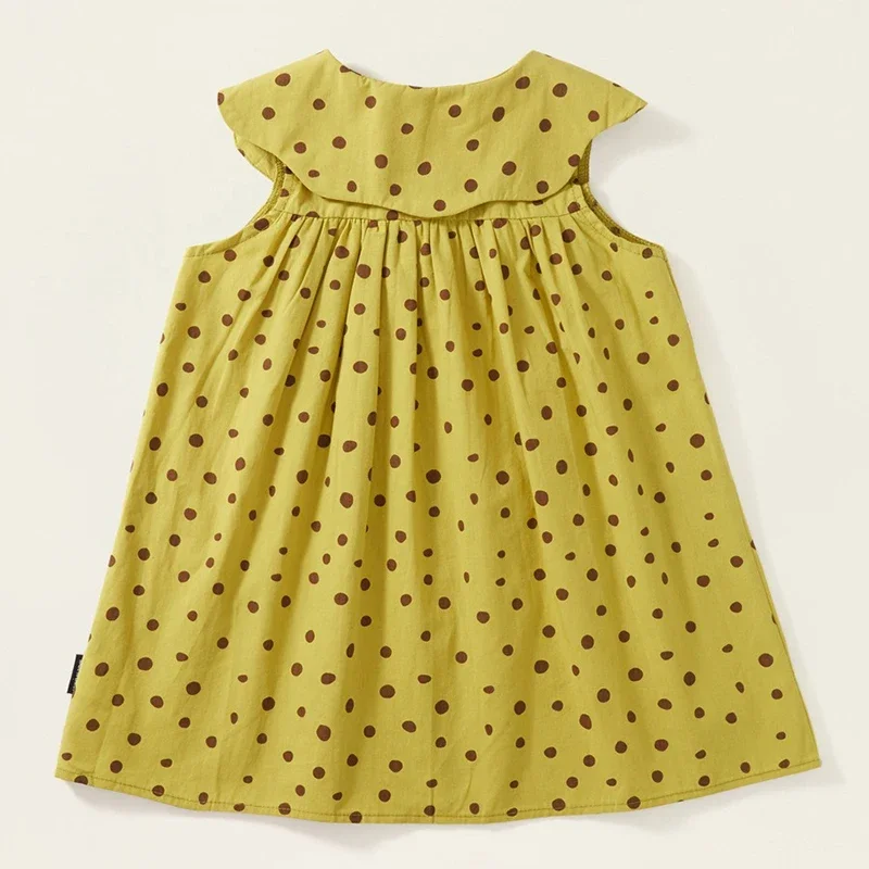 Vestido sin mangas para bebé niña verano princesa cuello de muñeca - imagen 2