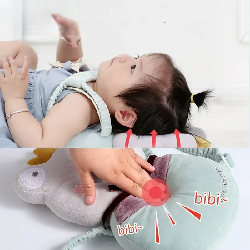 Reposacabezas anticaída para niños, almohada de dibujos animados para bebé, almohadilla de protección para la cabeza para recién nacido, estilo de correa, almohada anticaída para aprender a caminar - imagen 3