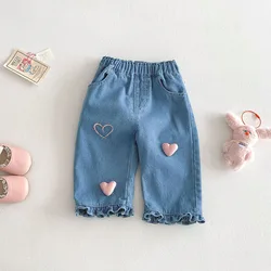 Vaqueros niños Milancel – Pantalones denim azules primavera