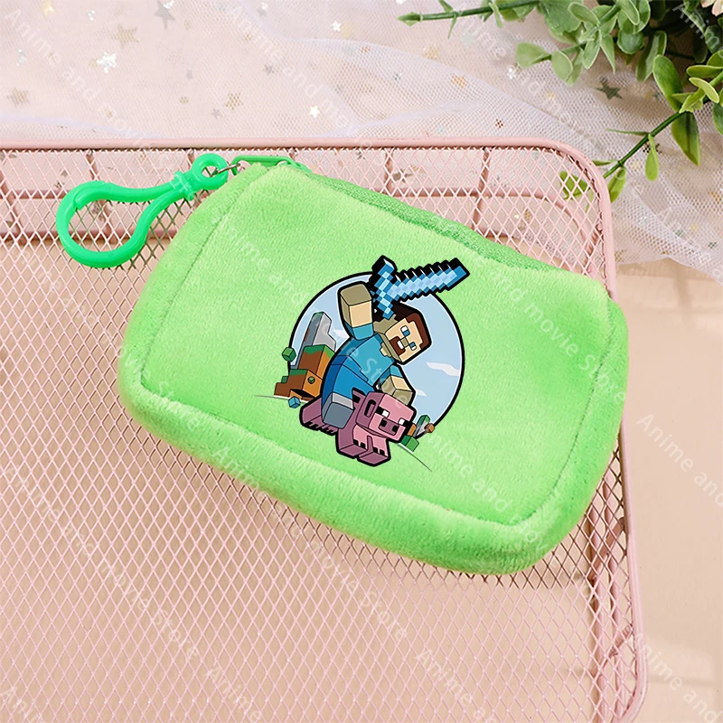 Monedero de dibujos animados para niñas, billetera portátil bonita de 11,5 CM, bolsa de almacenamiento de tarjetas impresa a la moda, regalos de cumpleaños para niños - imagen 5