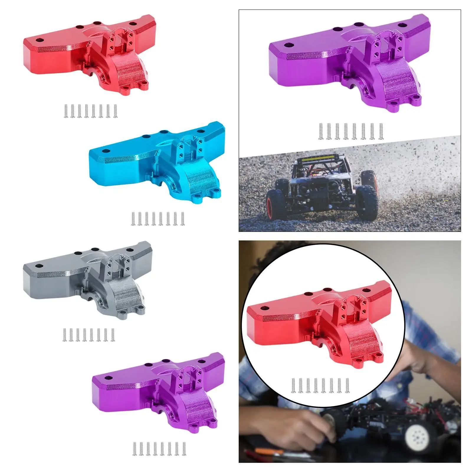 1:14 RC Car under Gearbox Covers Metal Rear Upper Replacement Anti Collision Differential Case Cover for 14209 14210 DIY Accs 1:14 RC Car under Gearbox Covers Metal Rear Upper Replacement Anti Collision Differential Case Cover for 14209 14210 DIY Accs