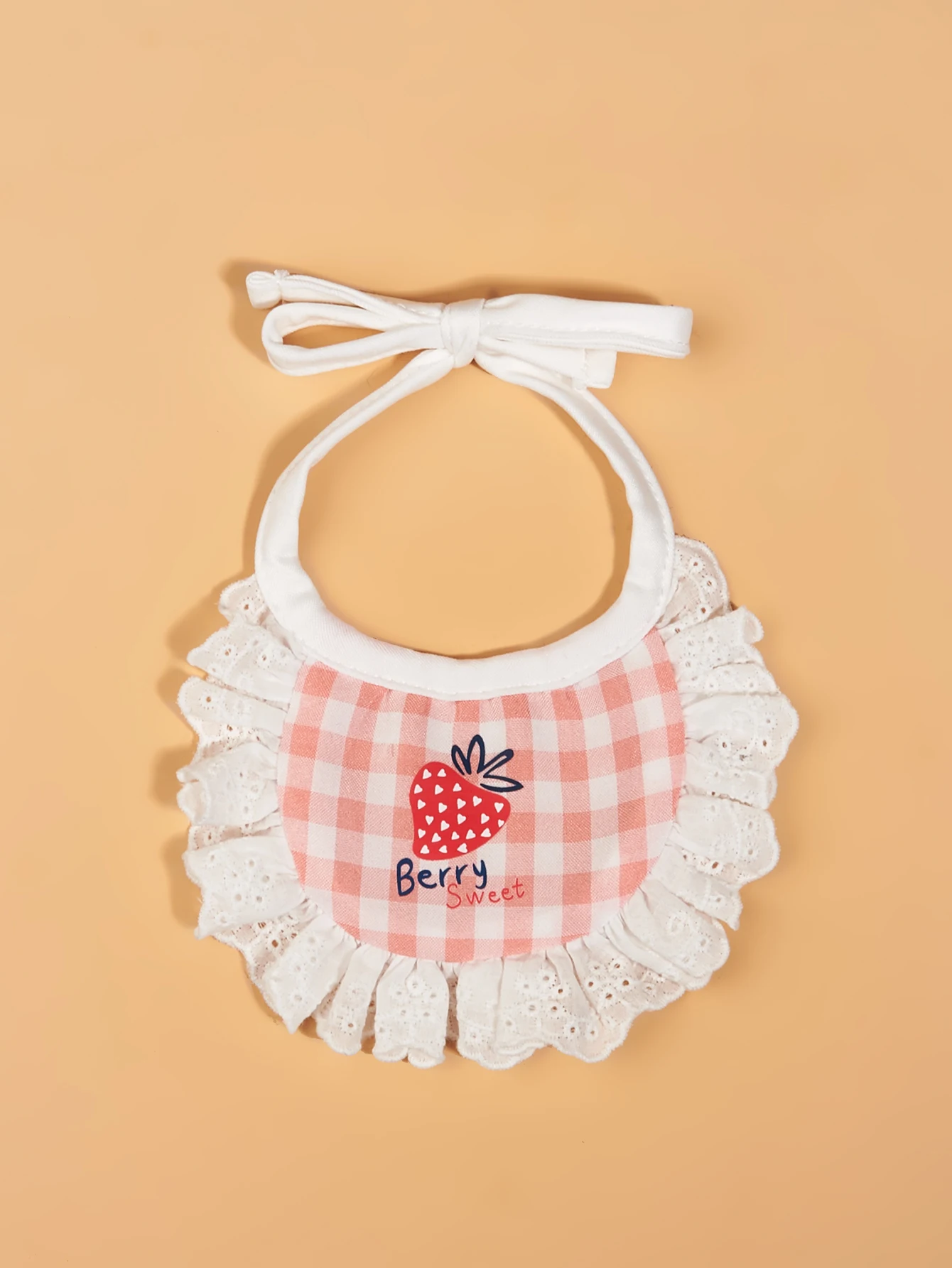 Bandana de encaje para perro, pañuelo lavable para cachorro, gato, fresa, pañuelo diario, pañuelo semicircular, baberos, toalla para Saliva, pequeño - imagen 3