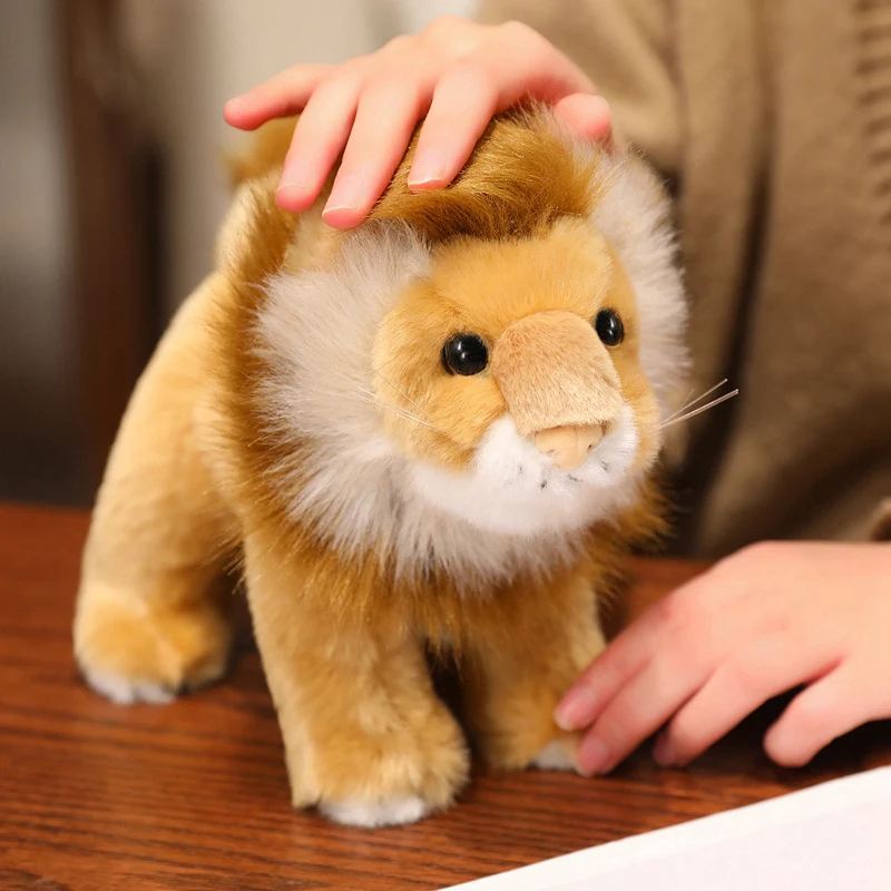 Peluche de león suave para niños – Regalo de cumpleaños decorativo - imagen 4