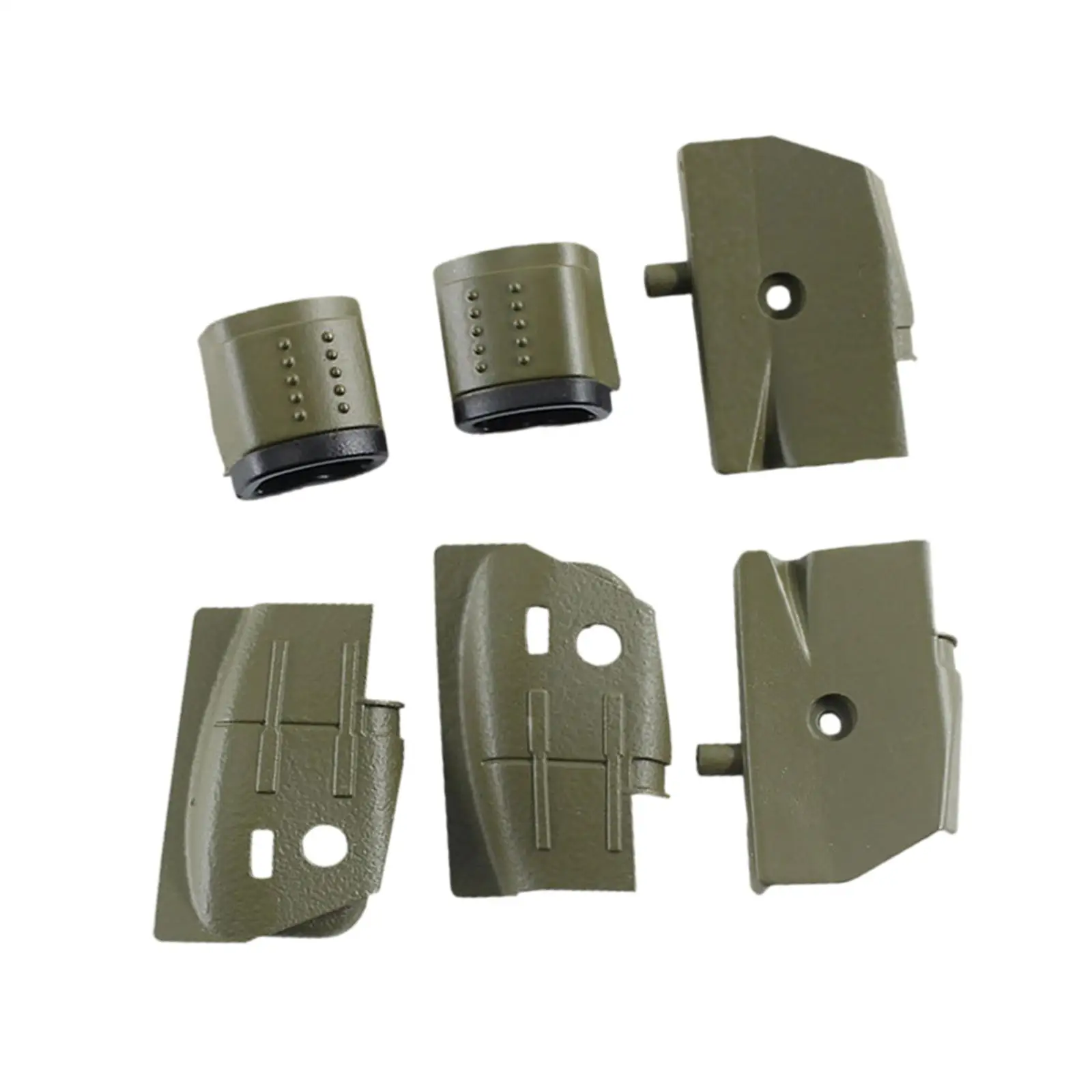 6 Pieces RC Helicopter Rear Decoration Parts Set Spare Parts for Wltoys K170