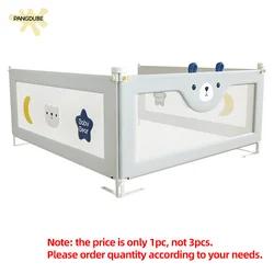 PANGDUBE Barandilla seguridad cama bebé – Barrera protección infantil