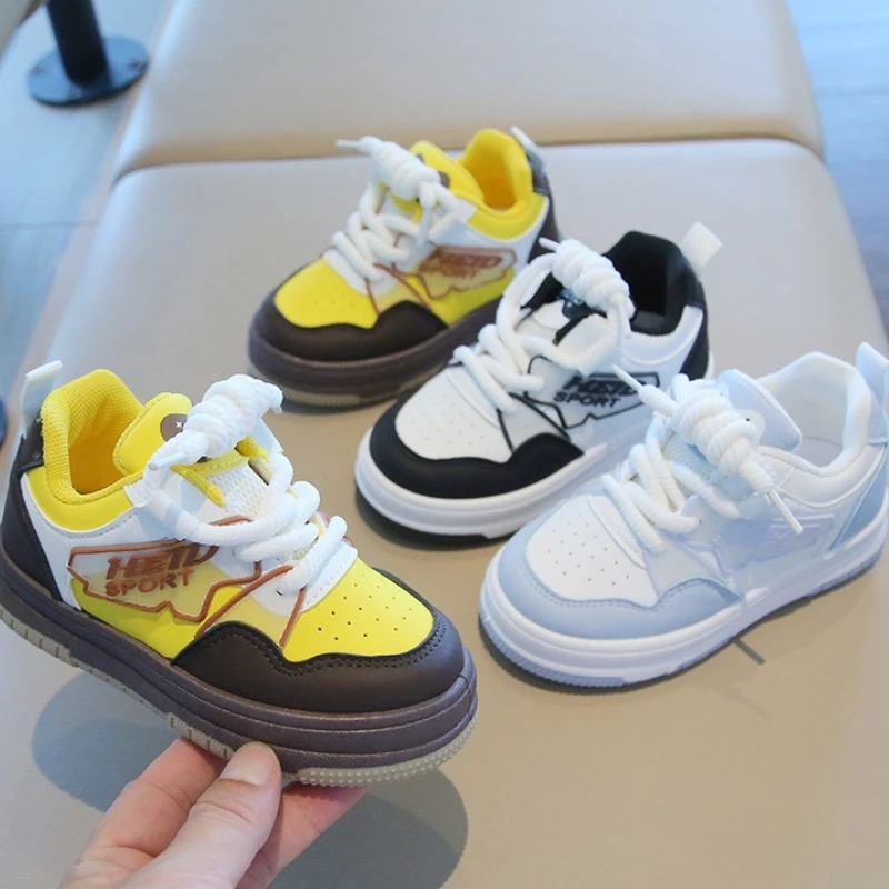 Zapatillas deportivas infantiles retro niña transpirables suela suave - imagen 4