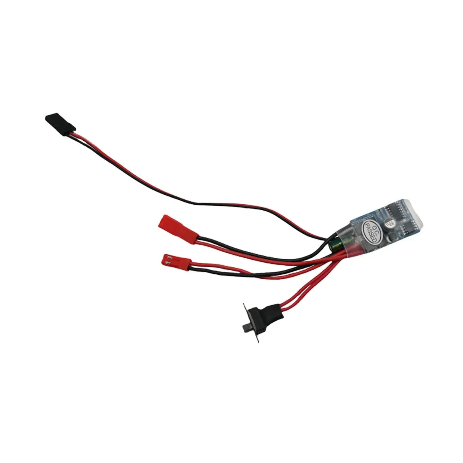 30A Brushed ESC Accs High Performance Replacement Supply Brushed Motor Spare Part Parts for 1/12 Hobby Model Truck Vehicle Car