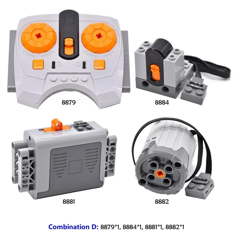 Bloques de construcción motorizados con mando a distancia para niños - imagen 2
