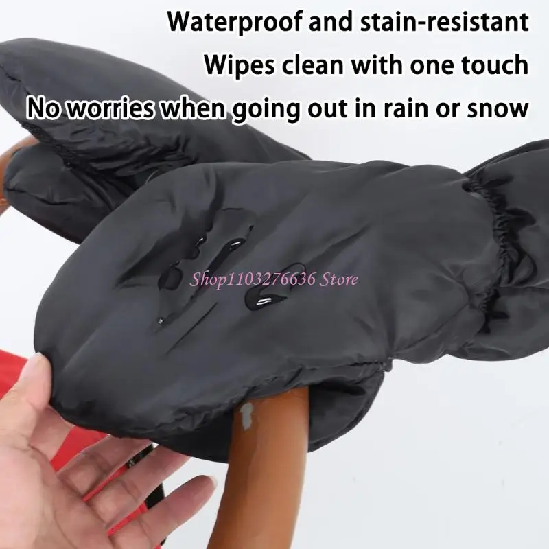 Guantes para cochecito de bebé con protección para el frío - imagen 3