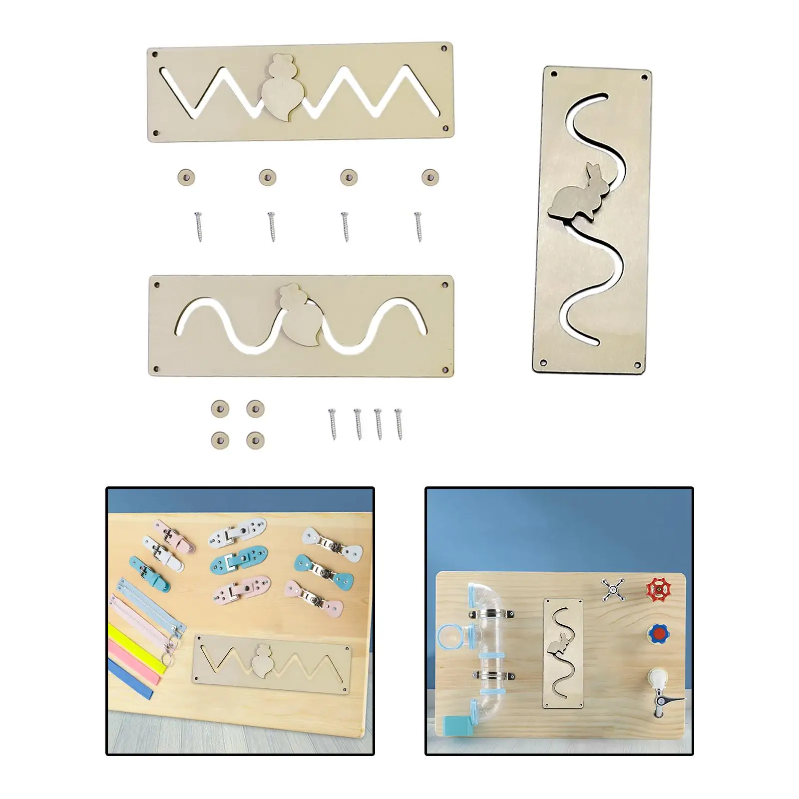 Busy Board DIY Accessories Slide Rail Preschool DIY Enlightenment Early