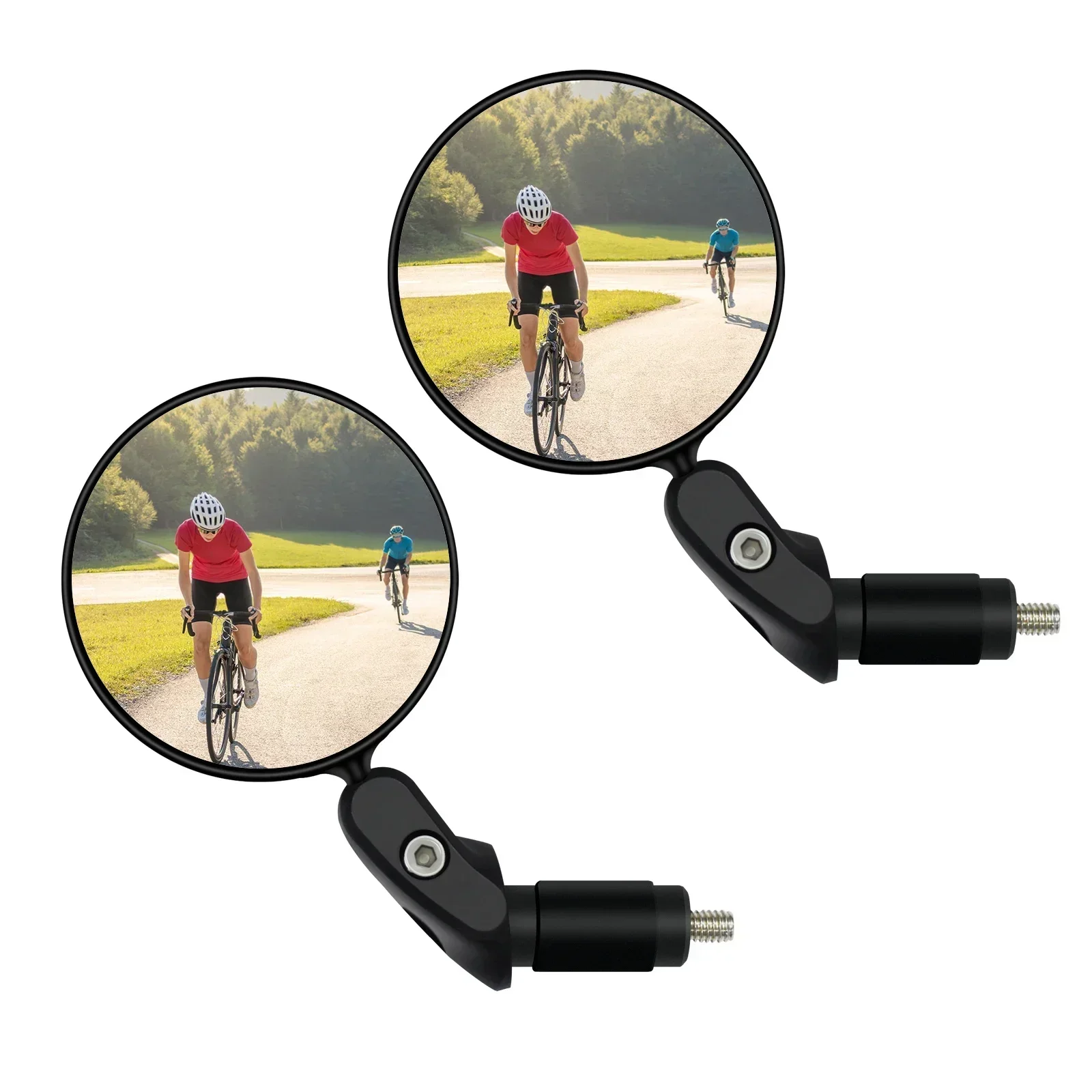 Espejo retrovisor convexo universal para bicicletas de montaña y niños - imagen 2