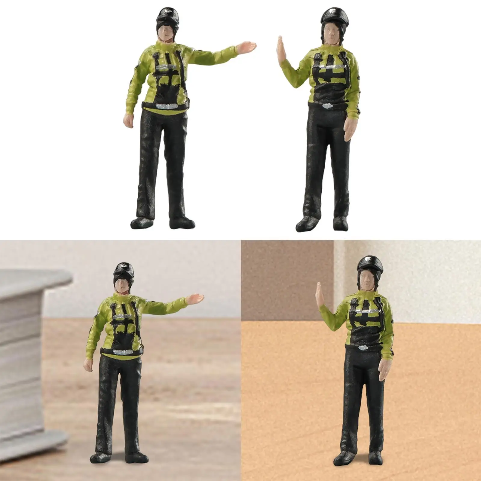 1/64 Scale Miniature Figure Pretend Play Toy Resin Hand Painted Figurines