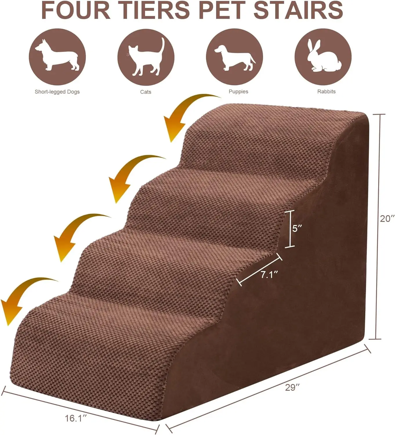 Four Steps brown