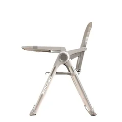 Trona plegable portátil con altura ajustable para bebé