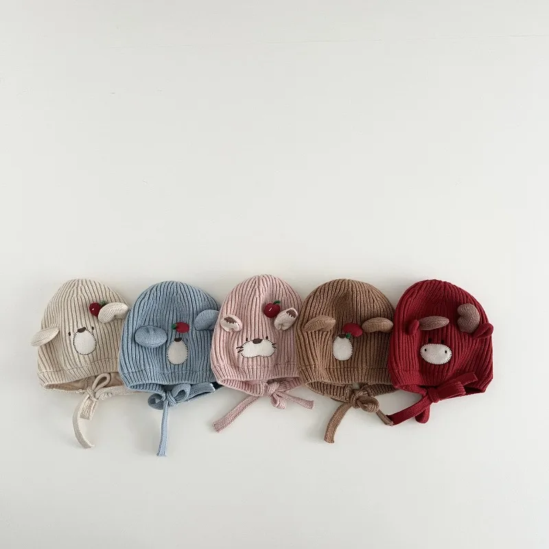 Gorro polar infantil con orejeras – Estampado animal - imagen 3