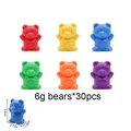 30 pcs 6g bears