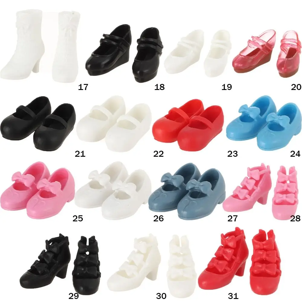 Botas hasta los pies multiestilos de 2cm para mujer, rodillas largas, zapatos para muñecas, accesorios, botas para muñecas héroes - imagen 5