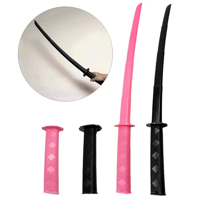 3D Printed Retractable Samurai Swords Toy Scalable Katana Cosplay Props Sword Knife Toys Adult Relieve Stress Funny Sword Gift - imagen 2