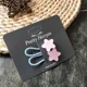 2pcs pink star