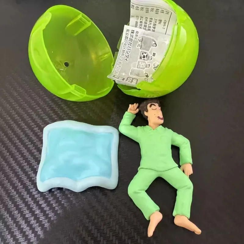 Crayon Shinchan Sleeping Series Gashapon Toys Nohara Misae figura bonita de dibujos animados modelo adornos Juguetes - imagen 4