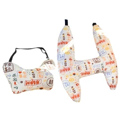 Almohada de viaje infantil – Algodón transpirable para coche
