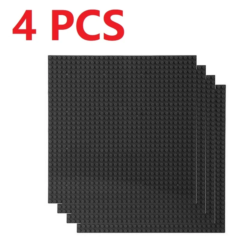 4PCS 32X32 Black
