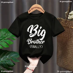Camiseta para anunciar embarazo con estampado Gran Hermano – niños