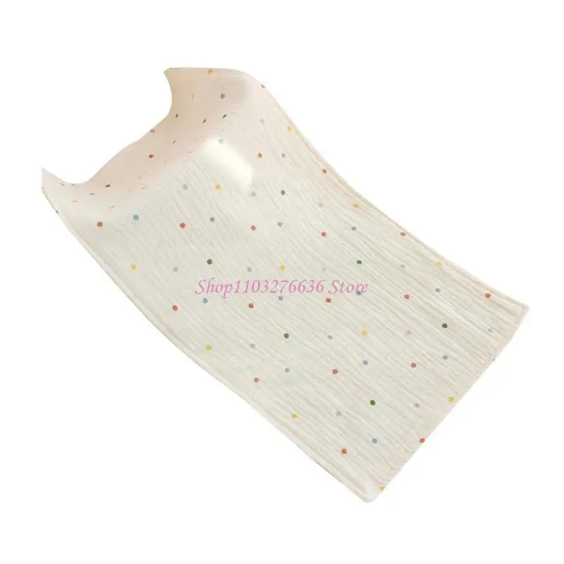 Toalla bebé R6FD para babear babero babero Cartoon estampado estampado para niños para niños, pañuelo 4 capas, - imagen 2