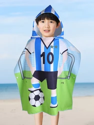 Toalla de baño infantil con capucha – Bata playa para niños