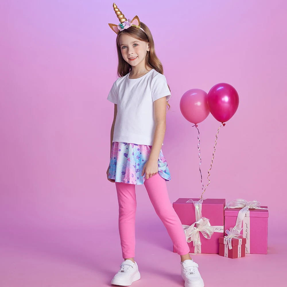 DXTON conjunto falda y camiseta niña estrellas con estilo marino - imagen 5