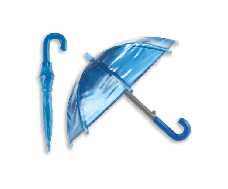 blue umbrella