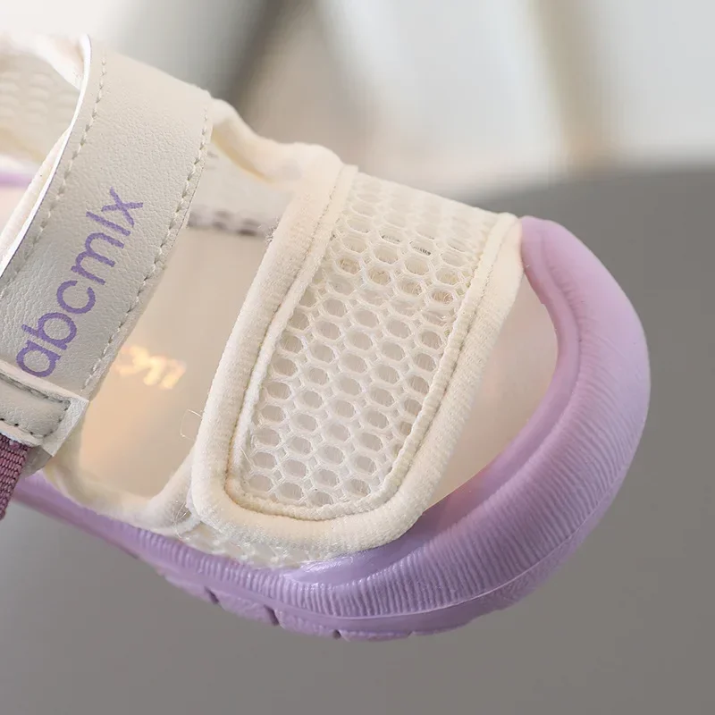 Sandalias de playa para niño y niña, zapatos deportivos de malla para verano, de 0 a 3 años - imagen 3