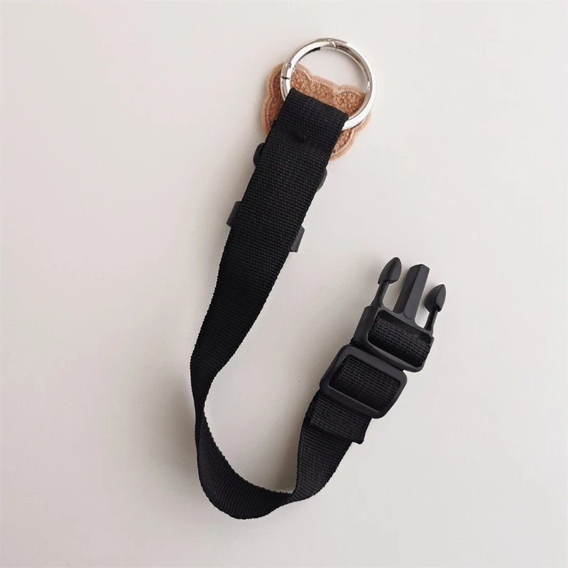 Gancho portátil para cochecito de bebé, accesorios de viaje, correa de equipaje antirrobo, soporte para cinturón de maleta, correa de Clip de transporte de equipaje resistente - imagen 3